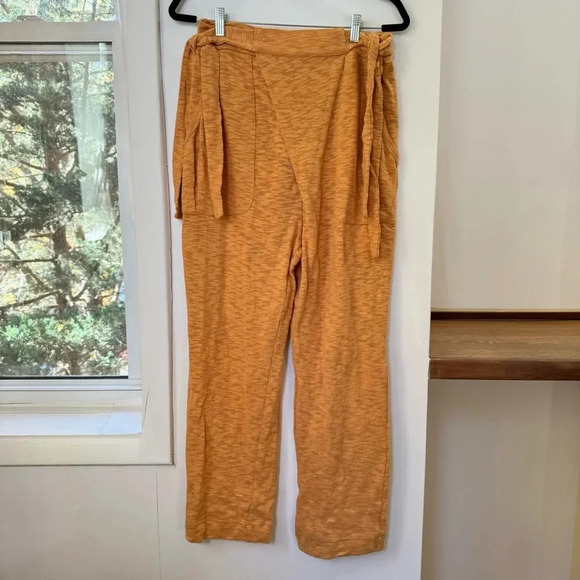 NWT Free People Beach Ty Sweater Pants Set Long Sleeve Crop Wide Leg Medium - Picture 9 of 12